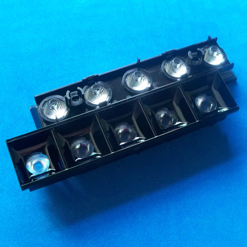 25degree-5in1 Linear light optics Lens for CREE XPE|OSRAM OSLON|Luxeon 3535|Seoul Z5 LEDs(HX-15PD-25 LINEAR OPTICS)