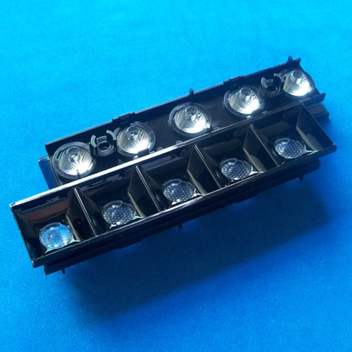 48degree-5in1 Linear light optics Lens for CREE XPE|OSRAM OSLON|Luxeon 3535|Seoul Z5 LEDs(HX-15PD-48 LINEAR OPTICS)